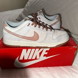 Authentic Nike Dunk Low Fossil Rose 2022